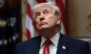 A Homeland Security Investigations (HSI) agent works alongside a TSA officer in the TSA security area at John F. Kennedy International Airport
