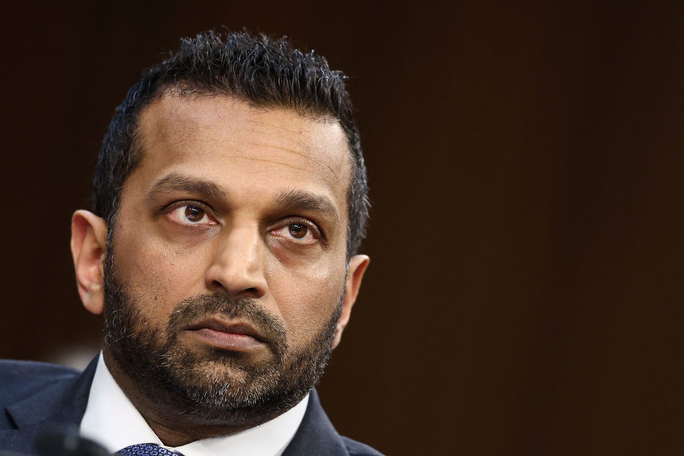 FBI Director Kash Patel, pictured during a Senate Intelligence Committee hearing on March 18.