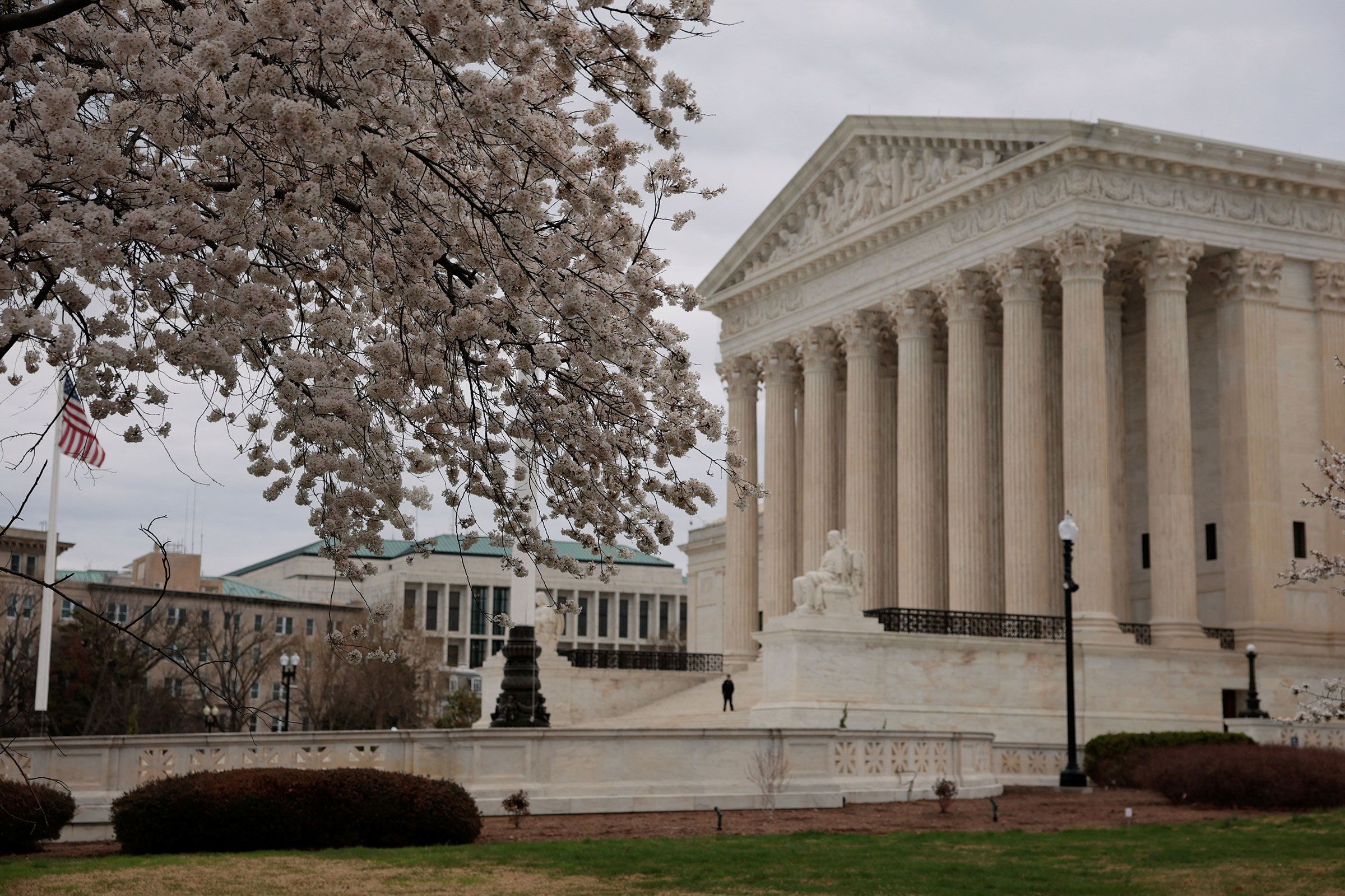<i>Evan Vucci/Reuters via CNN Newsource</i><br/>The US Supreme Court in Washington