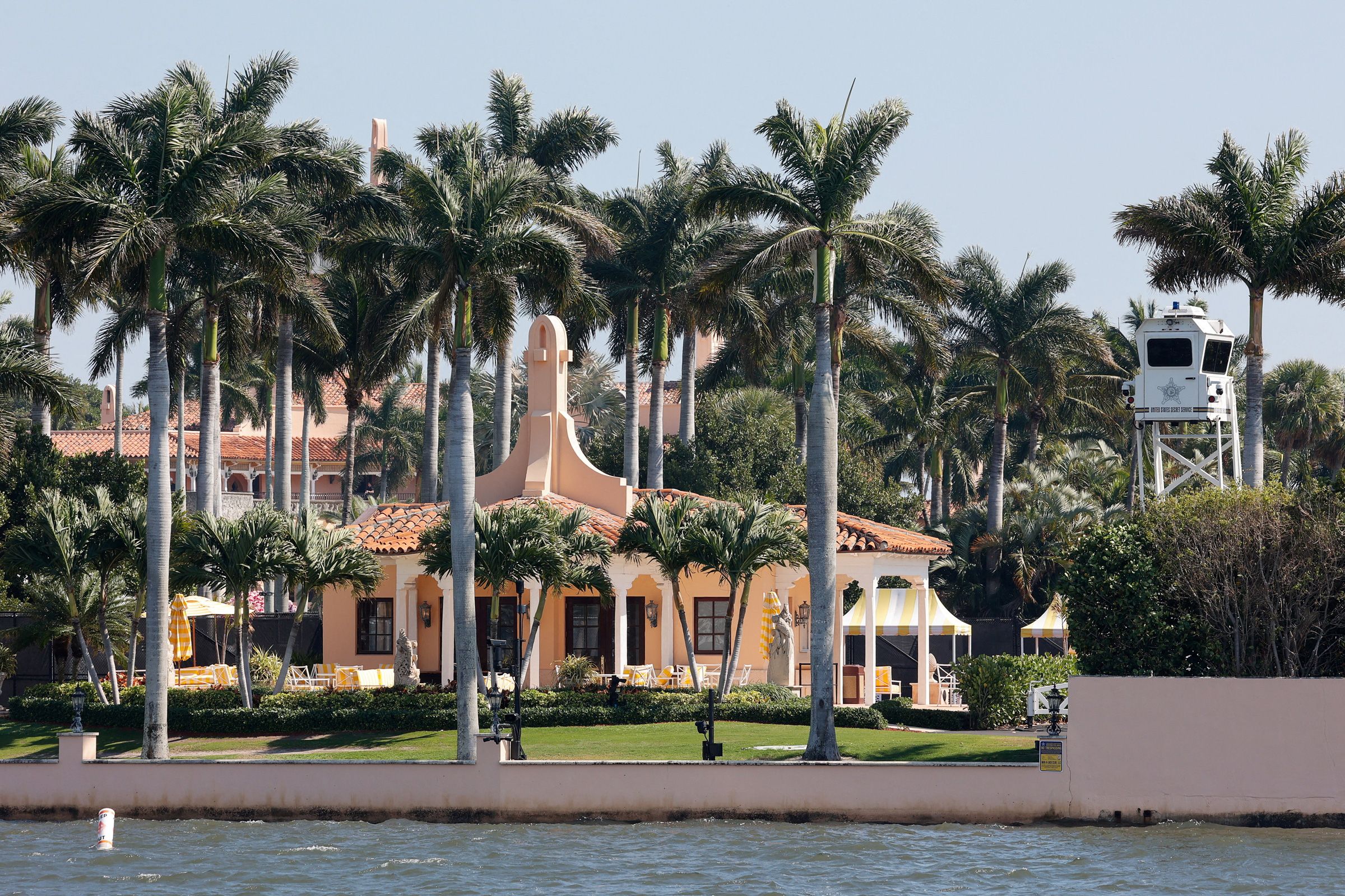 <i>Marco Bello/Reuters via CNN Newsource</i><br/>President Donald Trump's Mar-a-Lago resort seen in Palm Beach