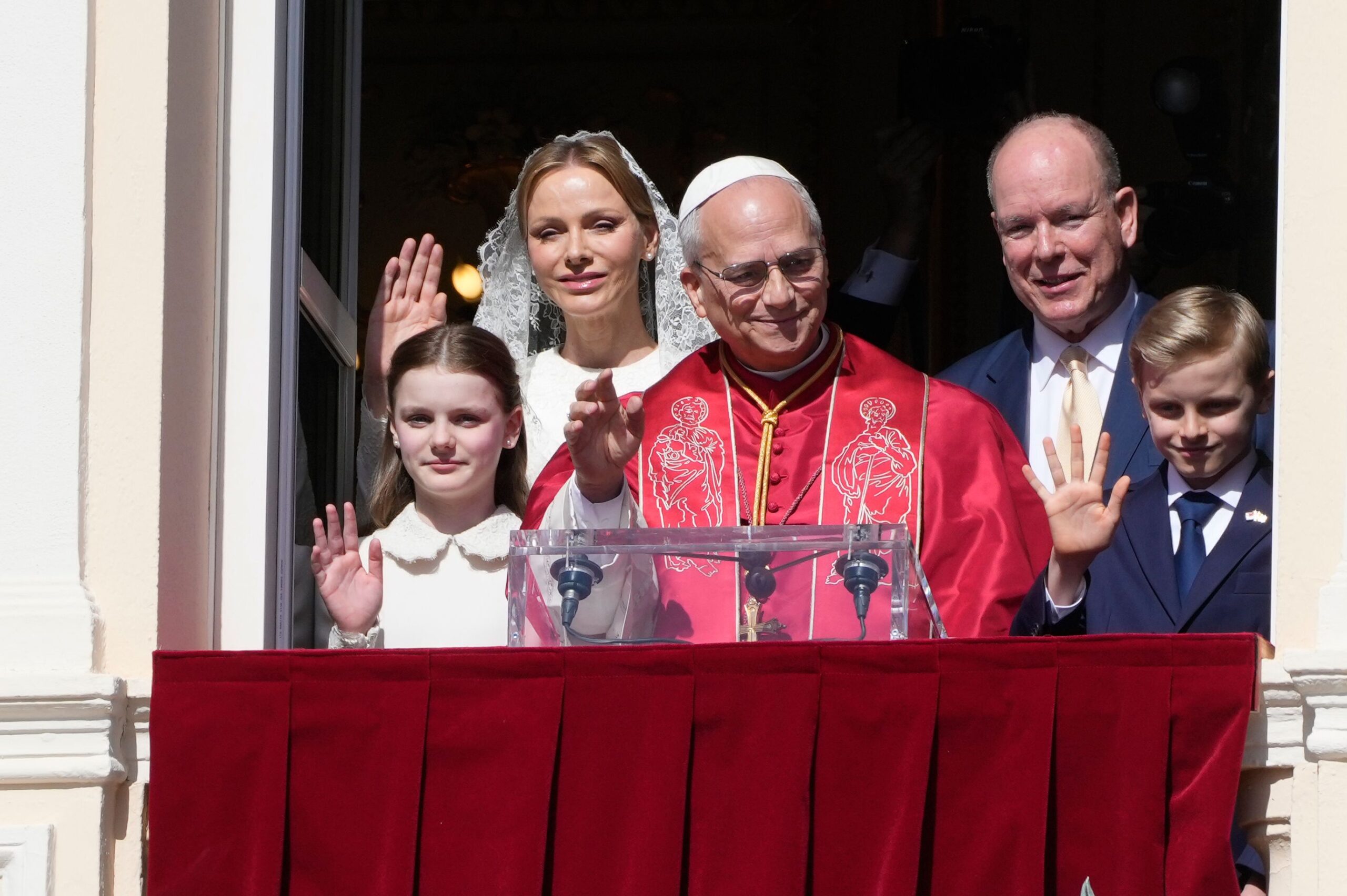 <i>Gregorio Borgia/AP via CNN Newsource</i><br/>(From left) Crown Princess Gabriella