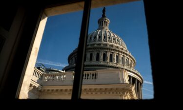The US Capitol is seen here on March 26.