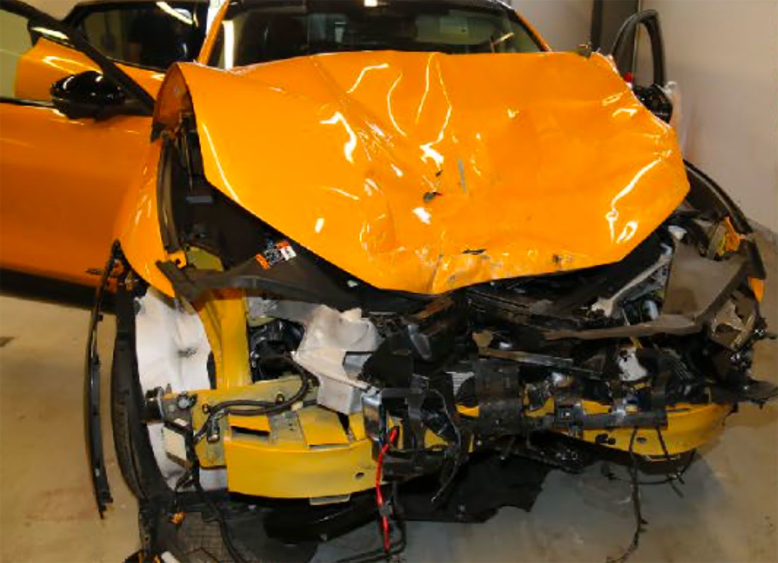 <i>NTSB via CNN Newsource</i><br/>A Honda CR-V that was hit by a vehicle driving with partial automation in San Antonio