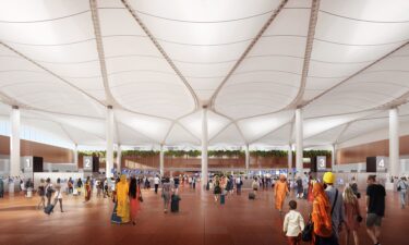 This rendering shows an aerial view of what Noida International will look like when its next phase is complete.