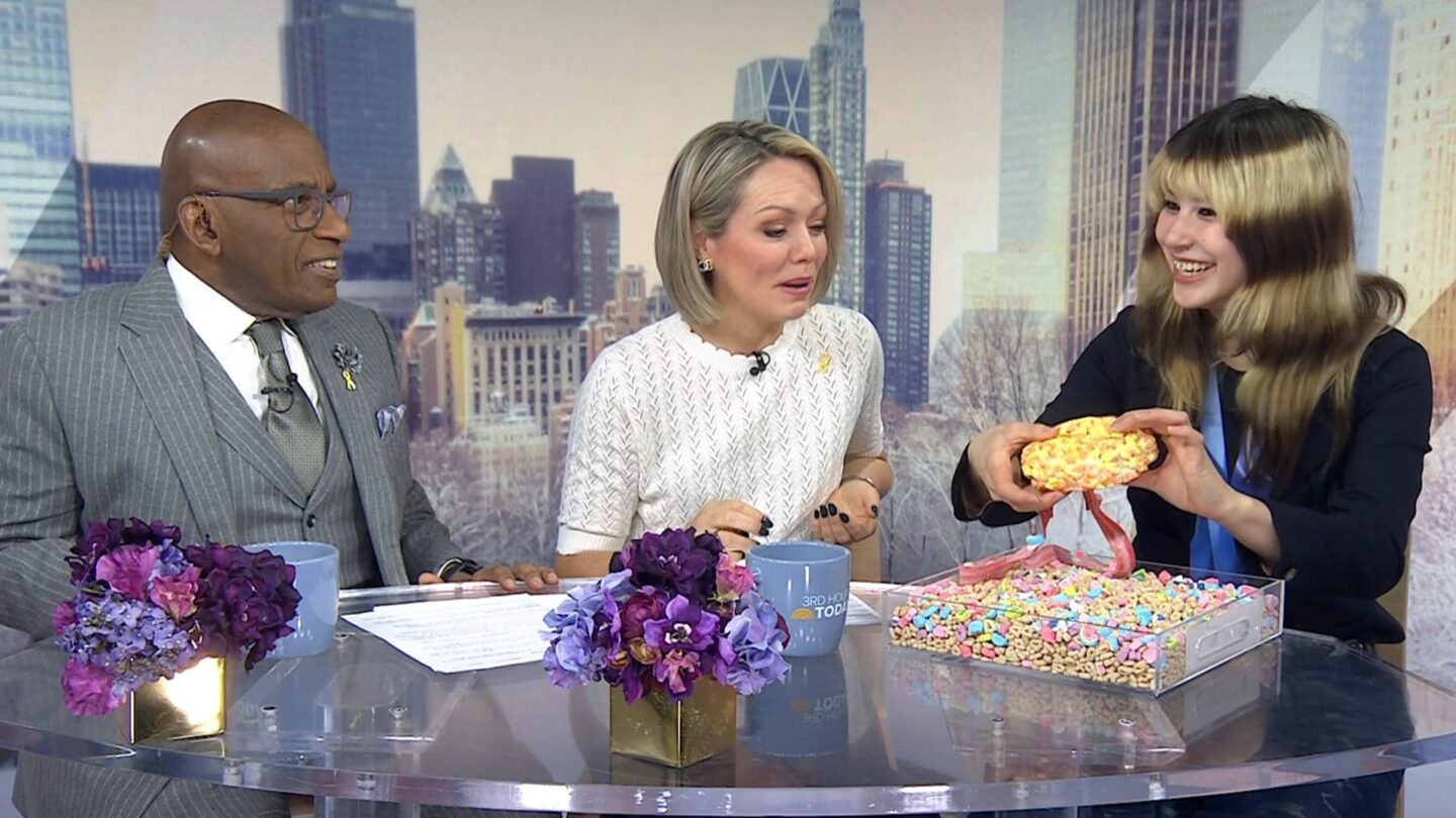 <i>NBC Olympics</i><br/>Alysa Liu joins the TODAY show set.