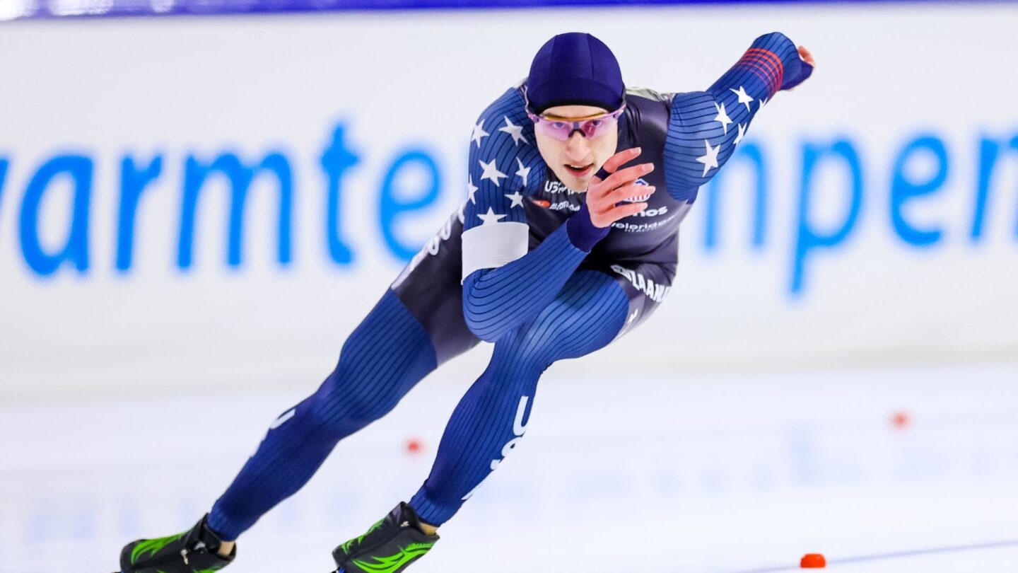 <i>NBC Olympics</i><br/>Jordan Stolz races
