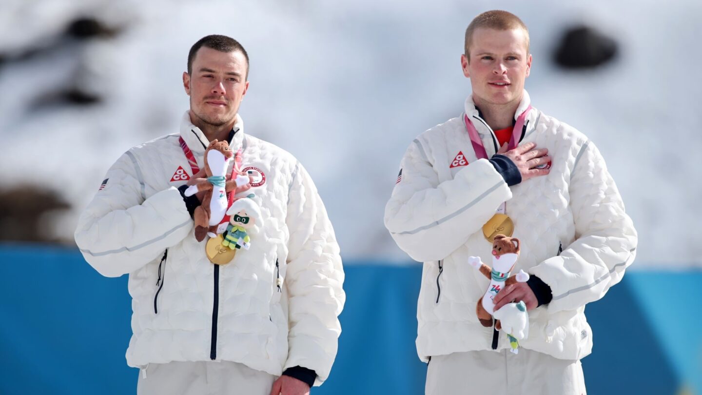 <i>NBC Olympics</i><br/>Jake Adicoff and Peter Wolter on the podium