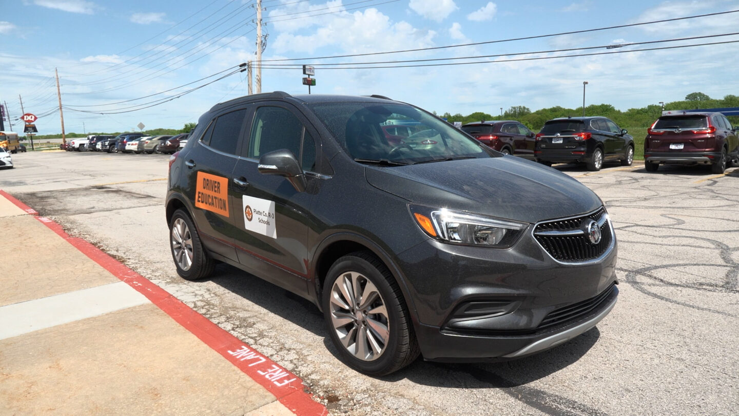 The new SUV for Platte County High School driver's ed program.