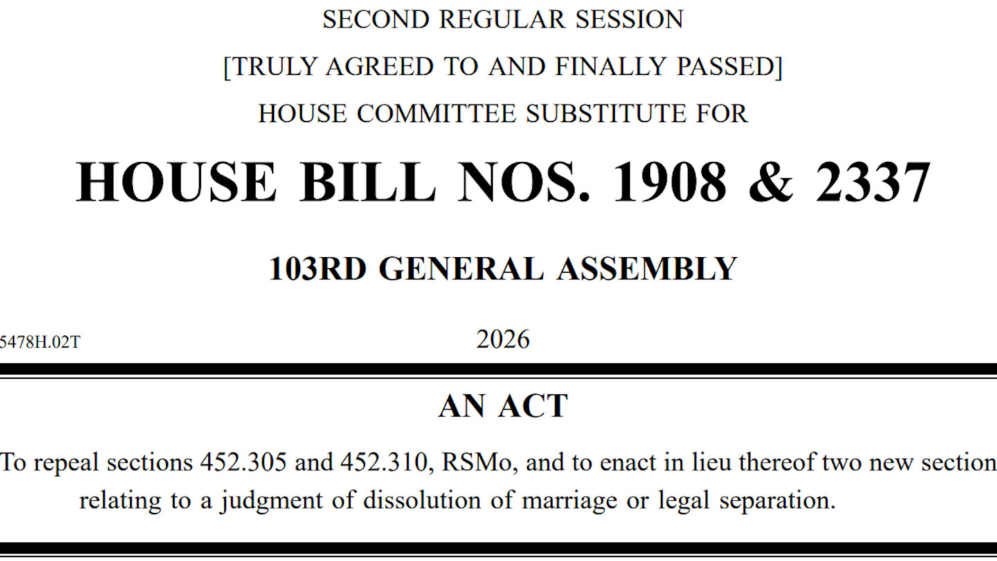 Missouri House Bill 1908