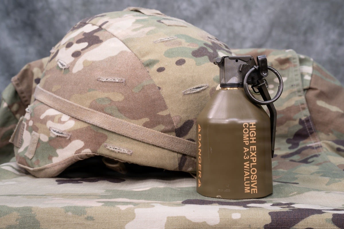 <i>Christopher Arthur/US Department of Defense via CNN Newsource</i><br/>The US Army has cleared the plastic-body M111 Offensive Hand Grenade