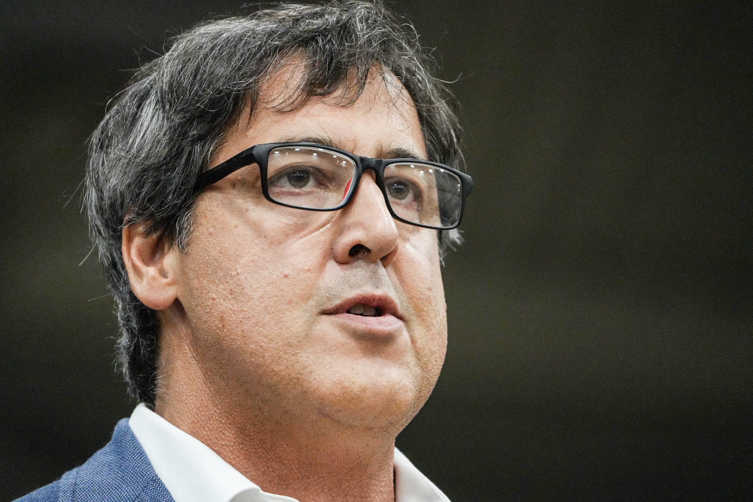 <i>Ken Ruinard/USA Today Network South Carolina/Imagn Images via CNN Newsource</i><br/>Paul Dans speaks during the Anderson County Republican Party's Charlie Kirk tribute at the Civic Center of Anderson