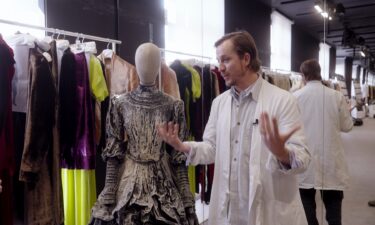 Cate Blanchett wore an Artisanal look to a film premiere in Venice in August 2025.