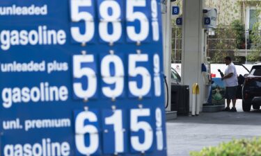 Crude oil storage tanks on March 17