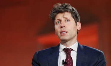 OpenAI CEO Sam Altman speaks during the BlackRock Infrastructure Summit on March 11