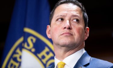 Rep. Tony Gonzales participates in a press conference in the US Capitol on March 25.