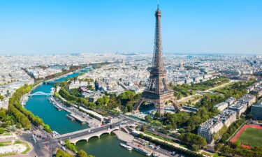 Part of the original staircase from the Eiffel Tower is going up for sale next month.