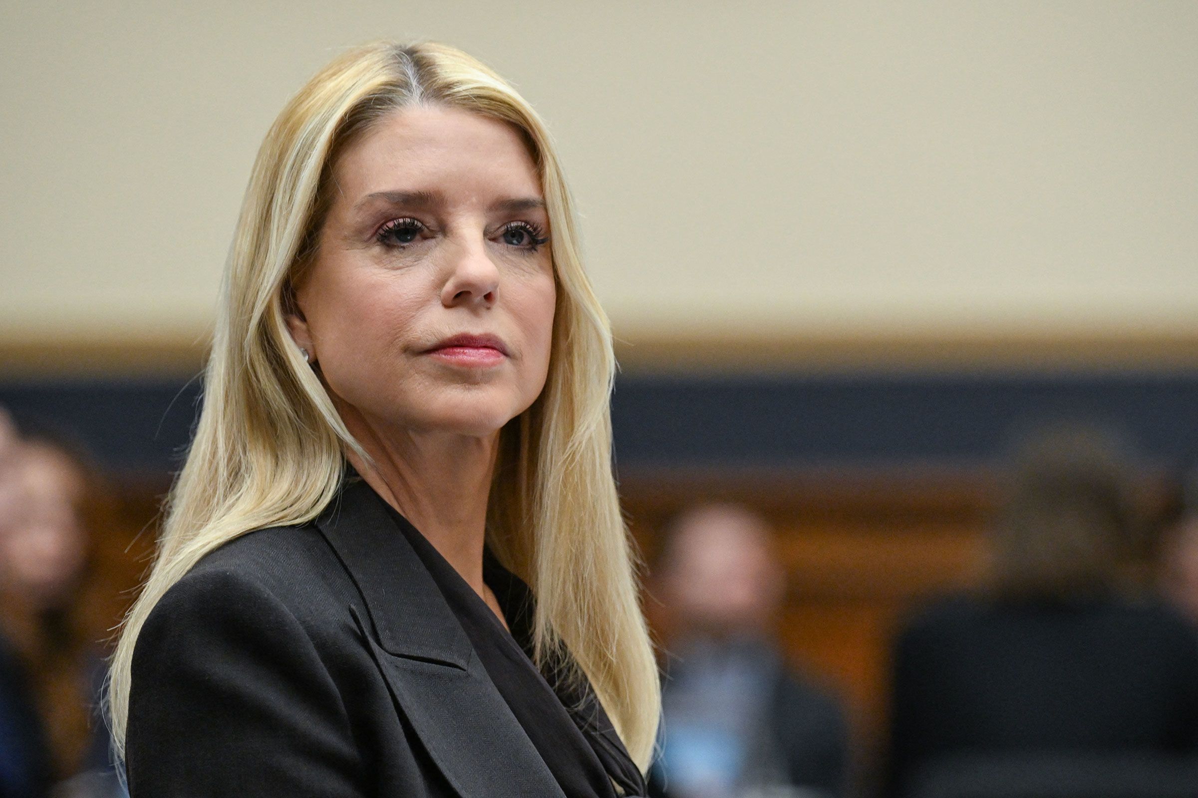 <i>Roberto Schmidt/AFP/Getty Images/File via CNN Newsource</i><br/>Pam Bondi testifies before a House Judiciary Committee hearing on 