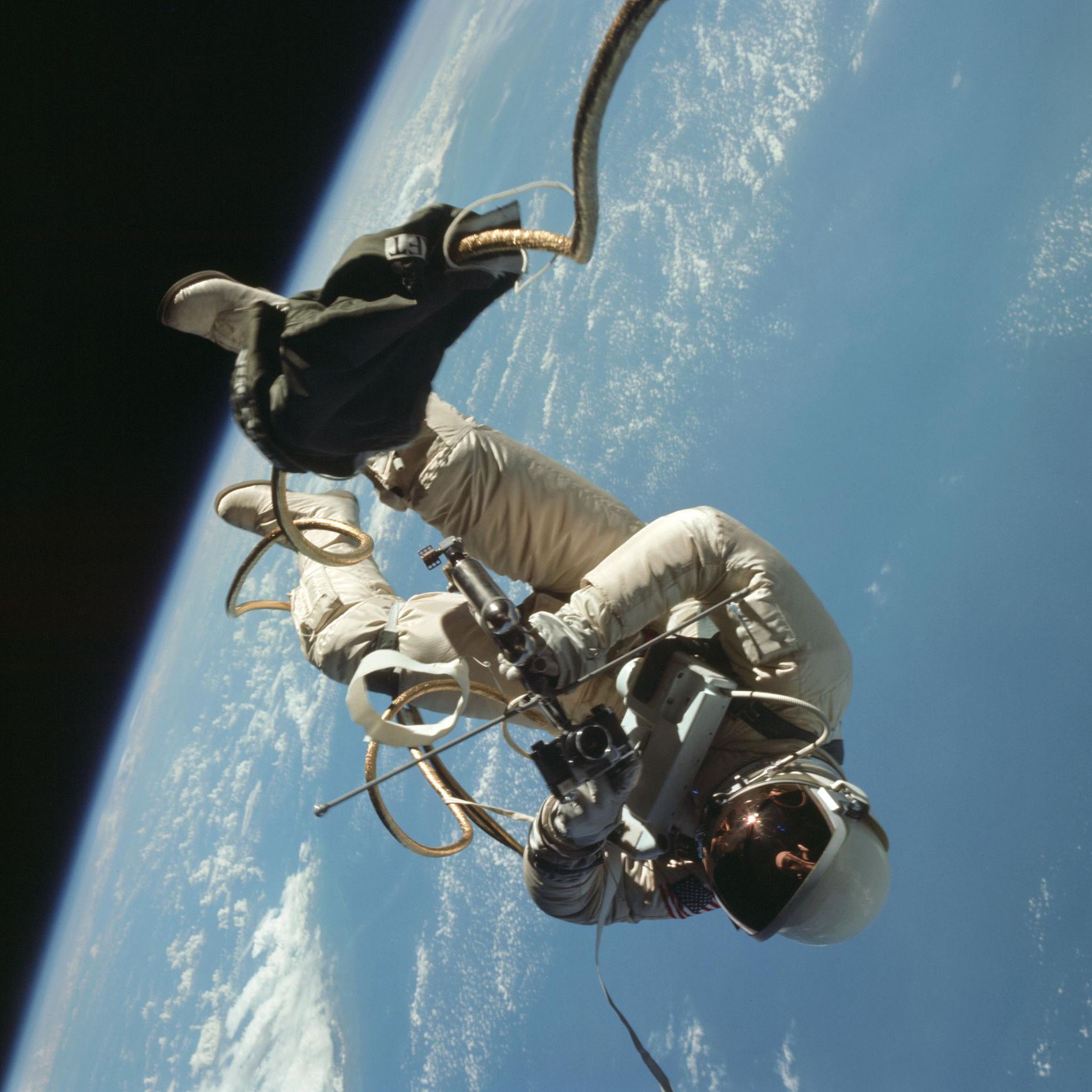 <i>NASA via CNN Newsource</i><br/>Earth sets behind the moon on Monday