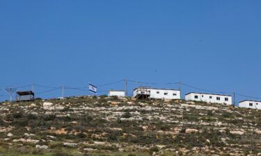 A new Israeli settlement near Nablus