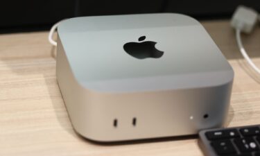 A Mac mini in Krakow