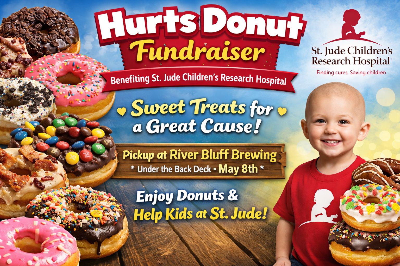 Hurts Donut Fundraiser