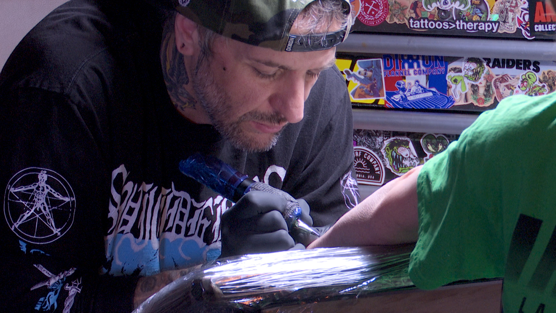Lafayette High School staff get tattoos to remember school before transition