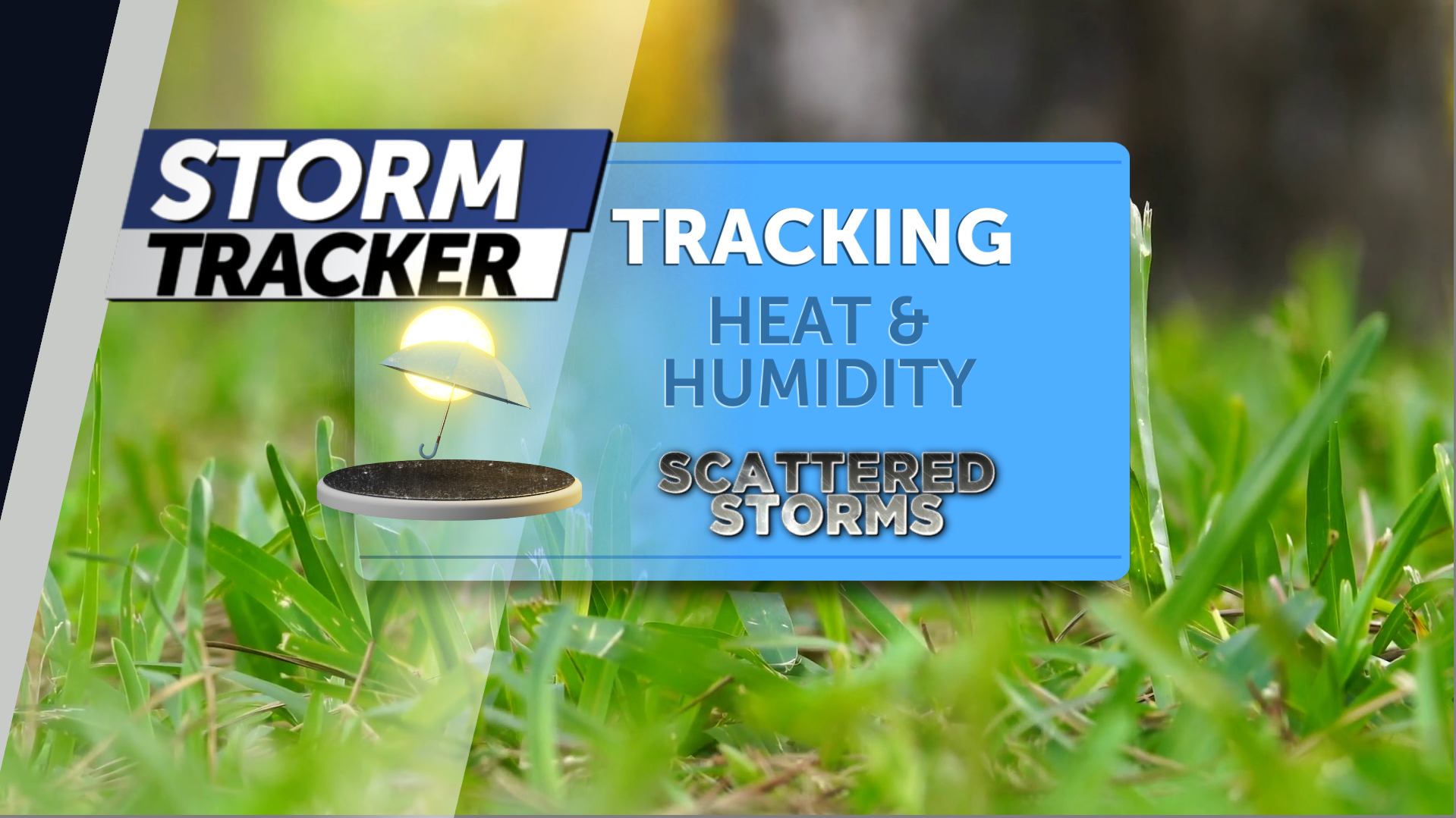 Tracking t-storm chances late Sunday, hot and humid start to the week
