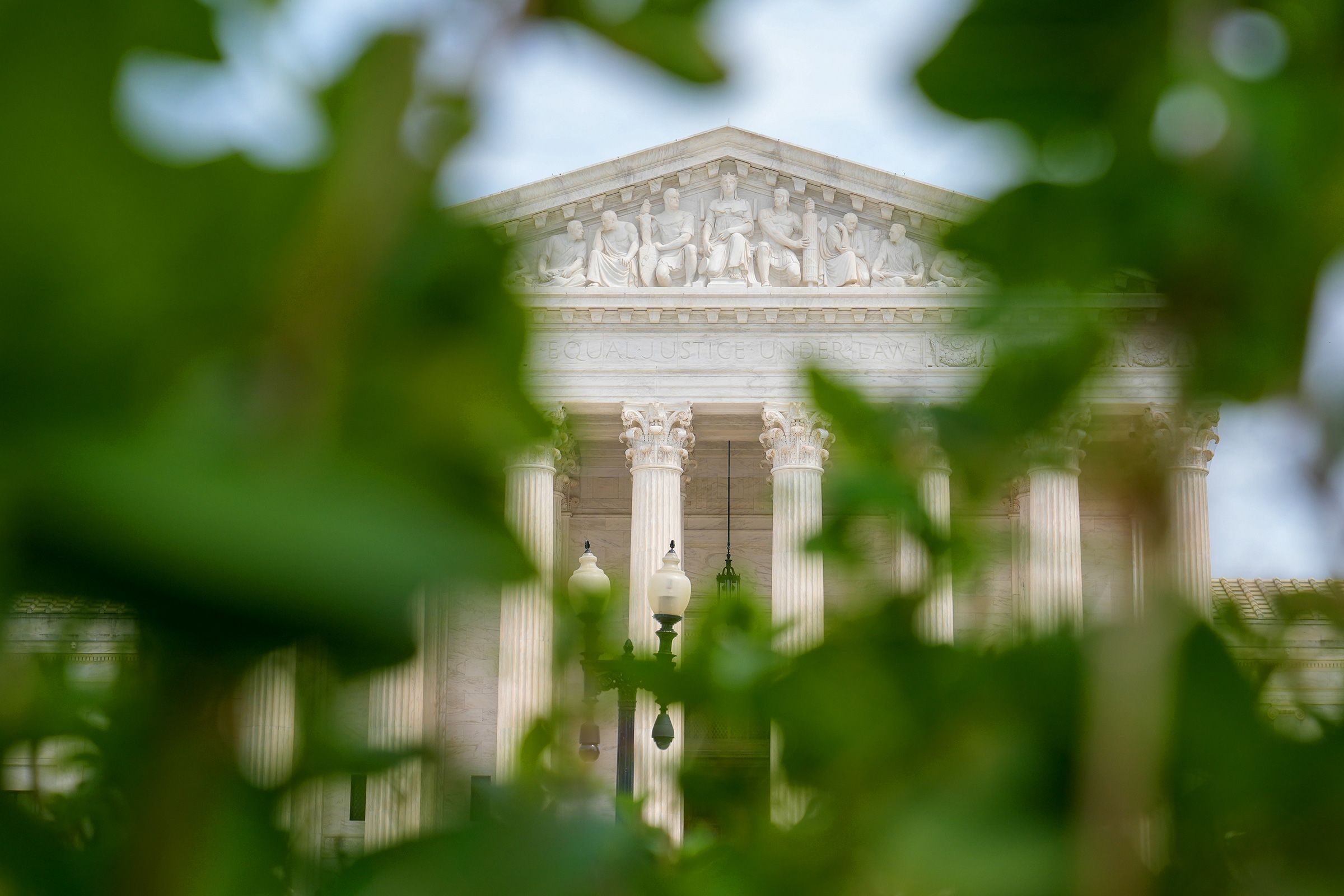 The US Supreme Court is seen on April 13. The Supreme Court temporarily restored telehealth and mail access to the abortion pill mifepristone on May 4, responding to an emergency appeal that warned of potential chaos for patients who had appointments to access the drug.
