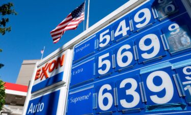 A gas station sign in Washington