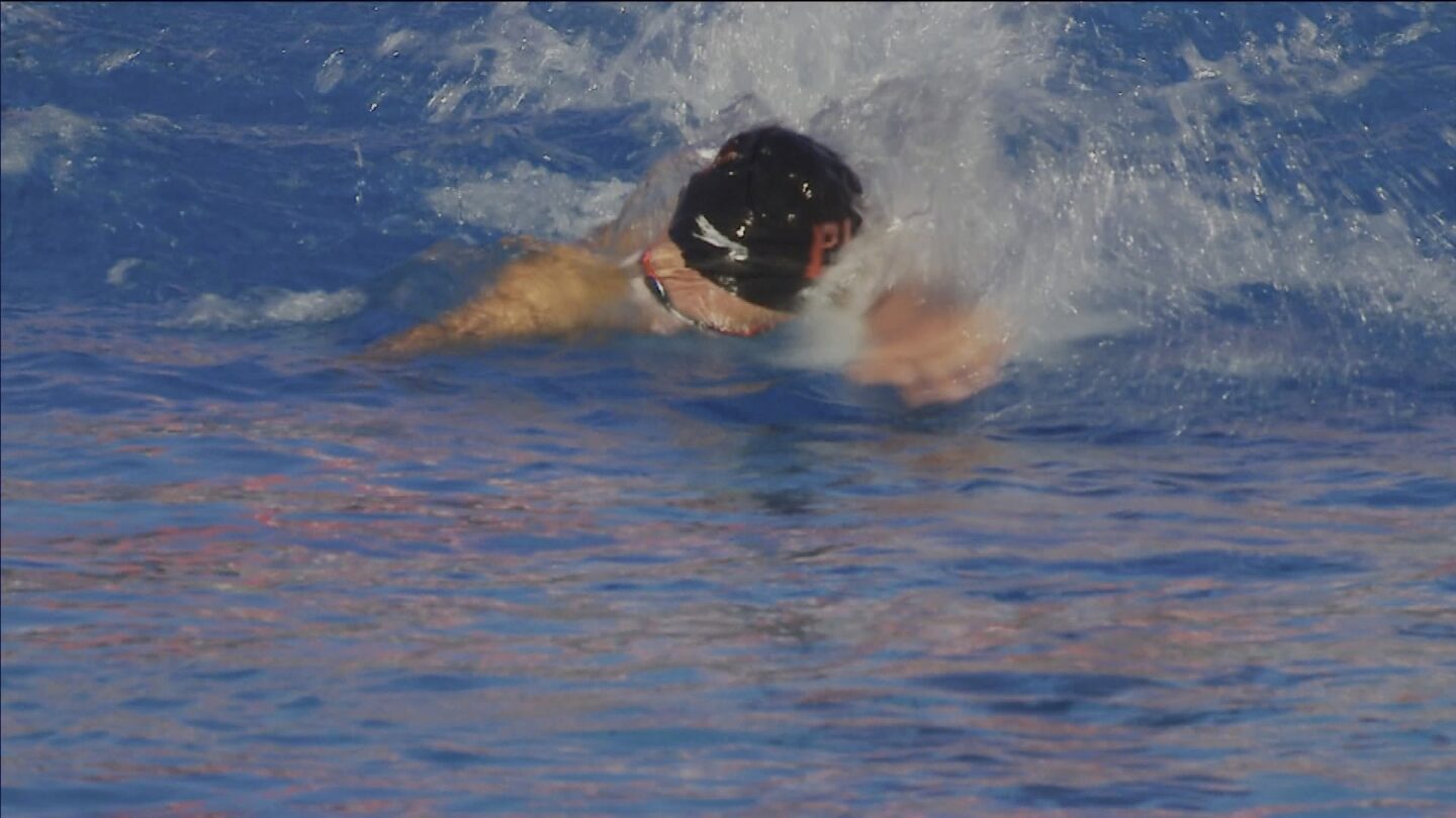 <i>NBC Olympics</i><br/>Swimmers compete in the Pro Swim Series event in Sacramento