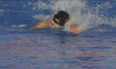 Swimmers compete in the Pro Swim Series event in Sacramento
