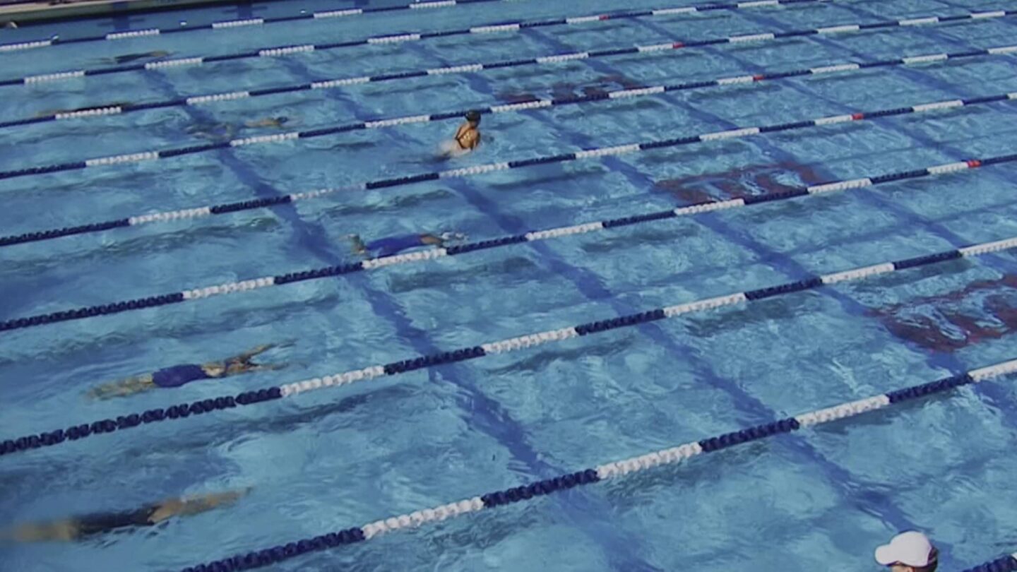 <i>NBC Olympics</i><br/>Swimmers compete in the Pro Swim Series event in Sacramento