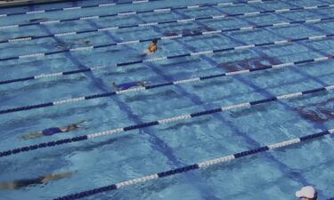 Swimmers compete in the Pro Swim Series event in Sacramento