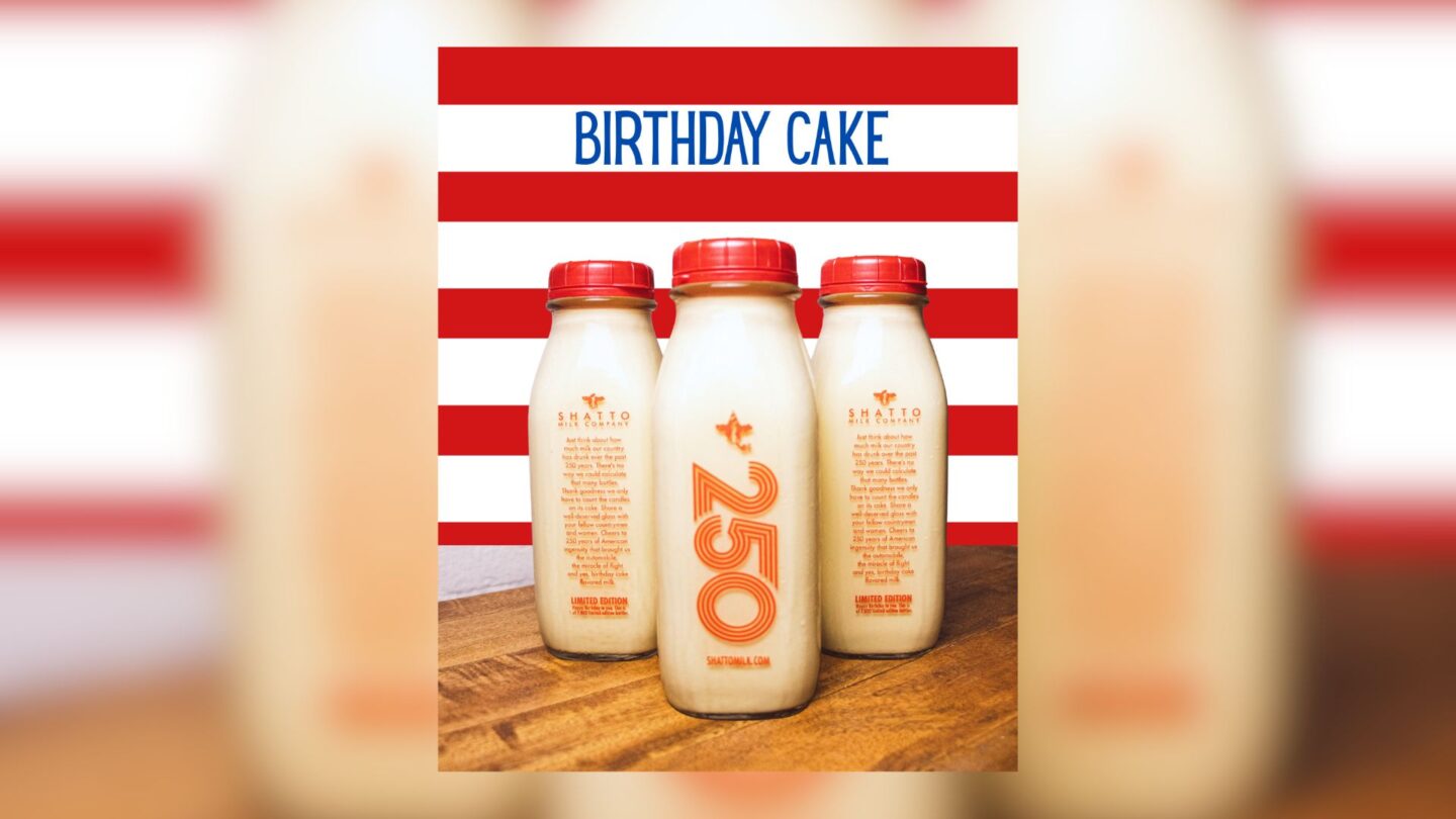 Shatto Milk will celebrate America's 250th birthday with a new, limited-edition milk flavor.