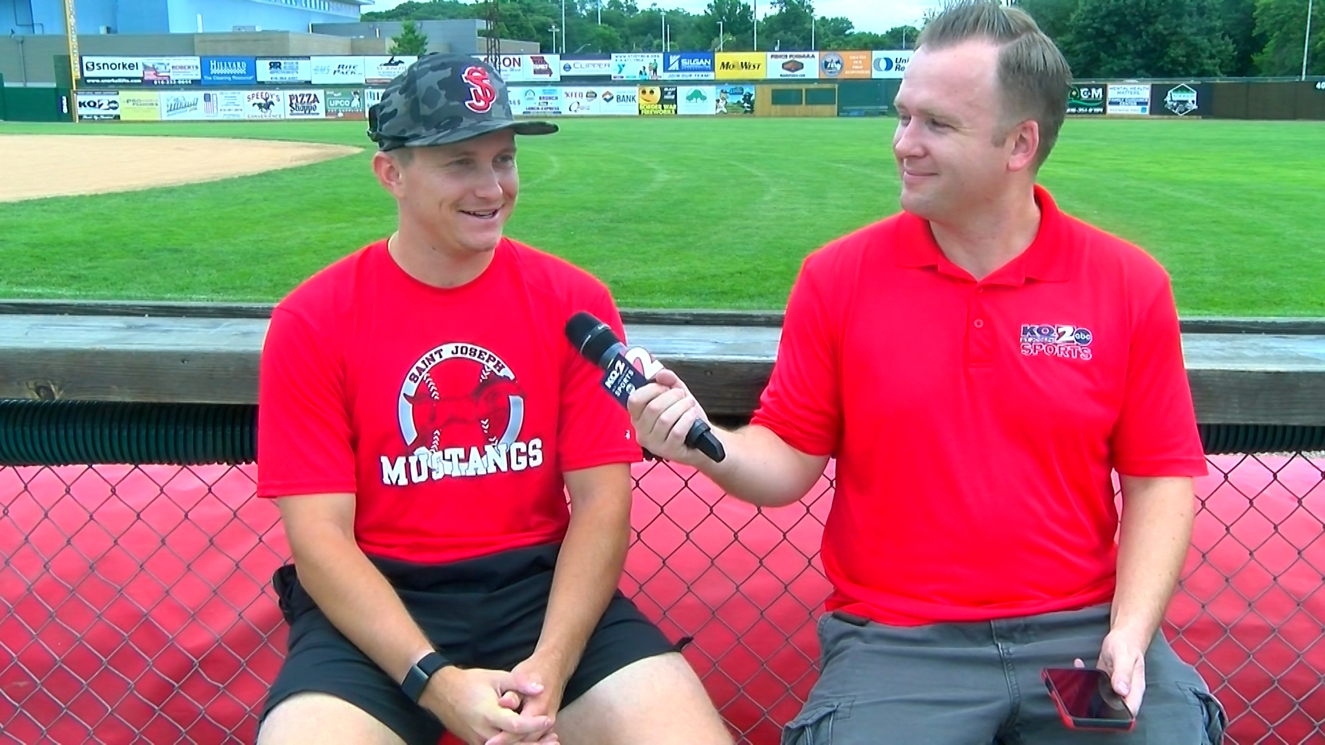 KQ2 Sports' sit down interview with Mustangs baseball player and Lafayette alum, Brayden Luikart