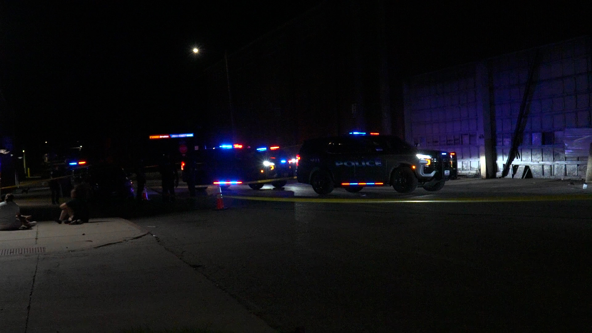 SJPD work scene near Mitchell Park Plaza on South 11th Street