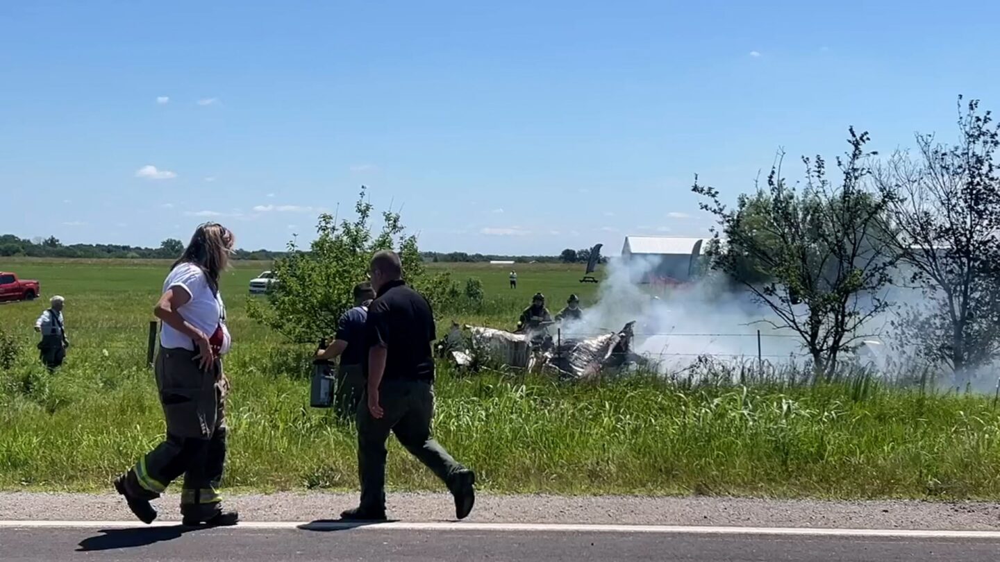 Aircraft down near the Butler, Missouri airport.
