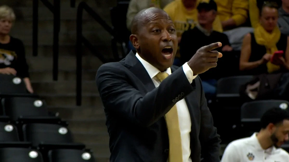 Mizzou men's basketball coach Dennis Gates

