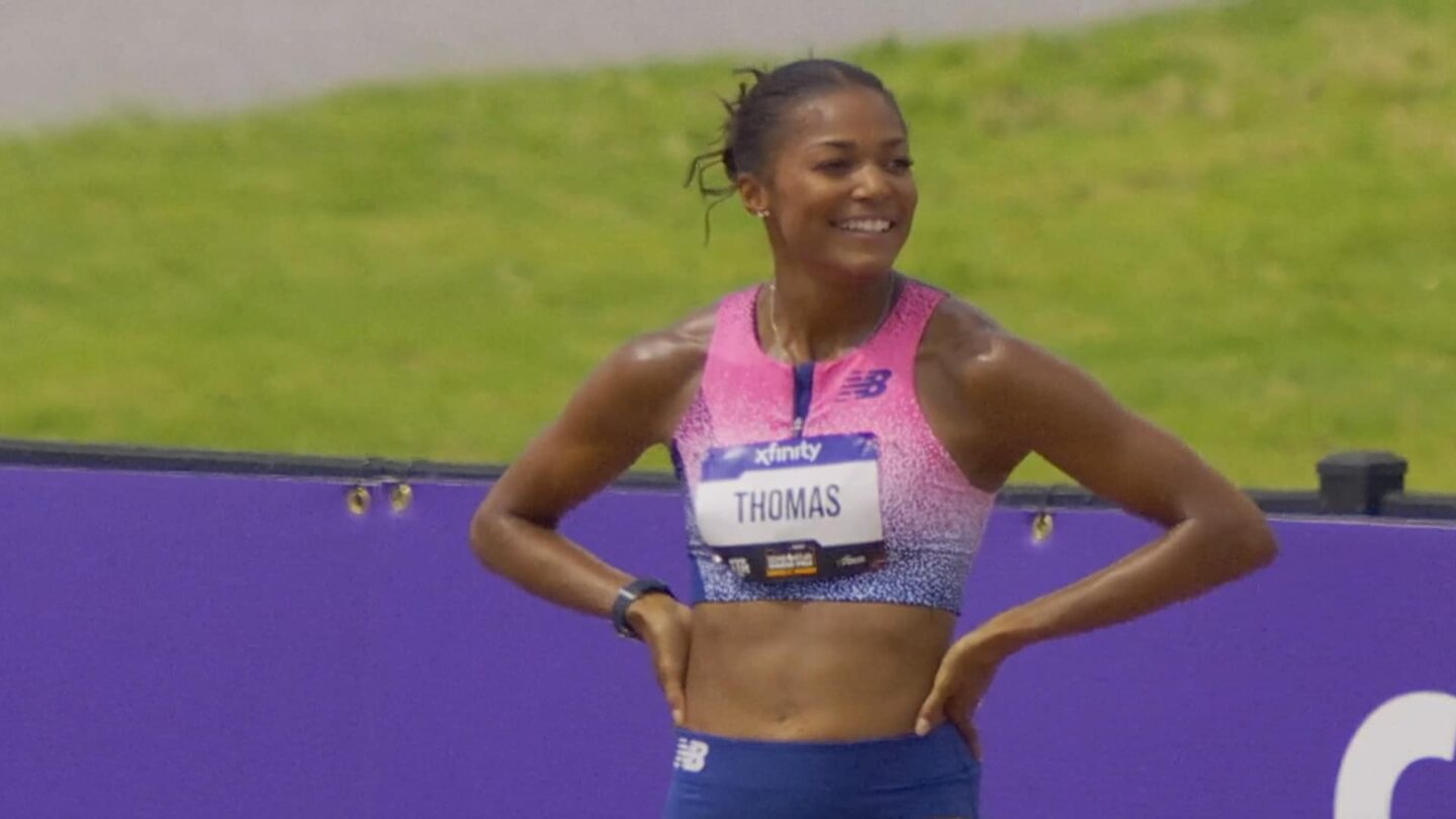 <i>NBC Olympics</i><br/>Track and field athletes compete at the USATF Lone Star Grand Prix in College Station