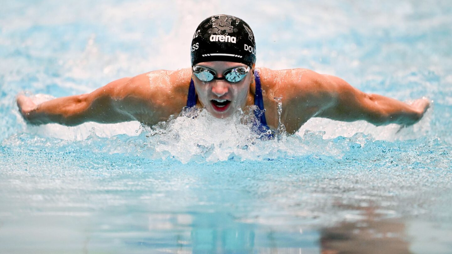 <i>NBC Olympics</i><br/>Swimmers compete at the Pro Swim Series event in Indianapolis