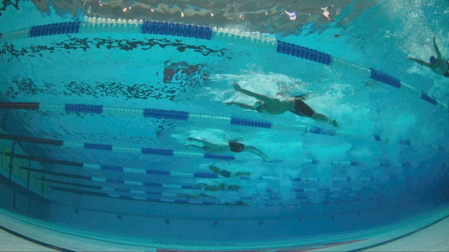 <i>NBC Olympics</i><br/>Swimmers compete at the Pro Swim Series event in Indianapolis