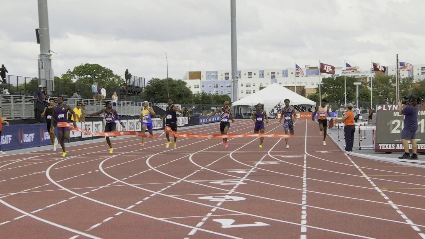 <i>NBC Olympics</i><br/>Track and field athletes compete at the USATF Lone Star Grand Prix in College Station