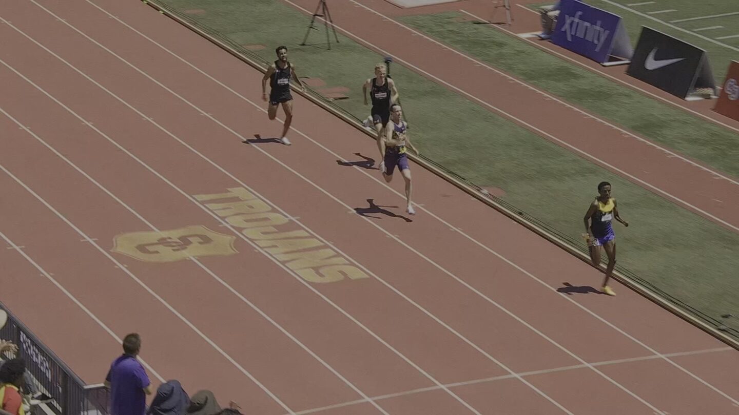 <i>NBC Olympics</i><br/>Athletes compete at the USATF LA Grand Prix.