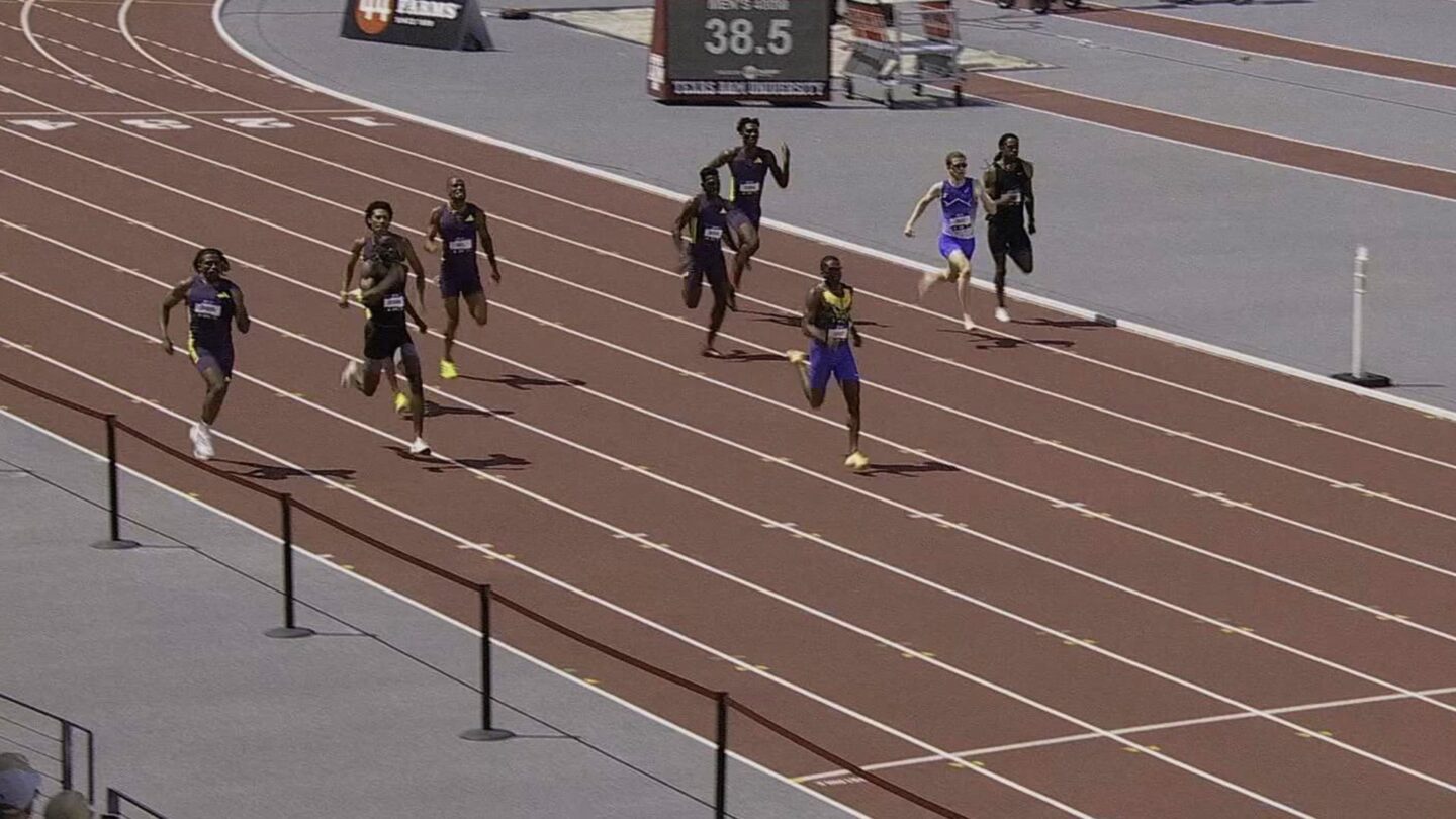 <i>NBC Olympics</i><br/>Track and field athletes compete at the USATF Lone Star Grand Prix in College Station