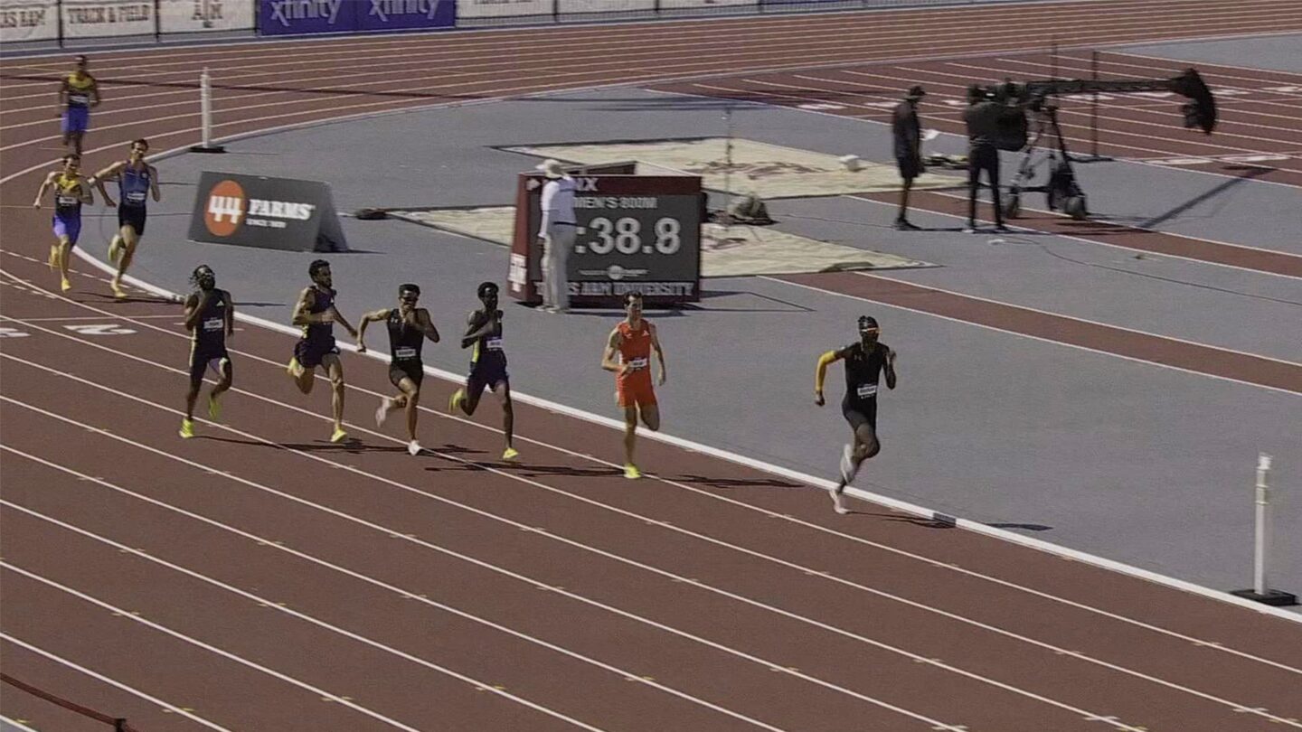 <i>NBC Olympics</i><br/>Track and field athletes compete at the USATF Lone Star Grand Prix in College Station