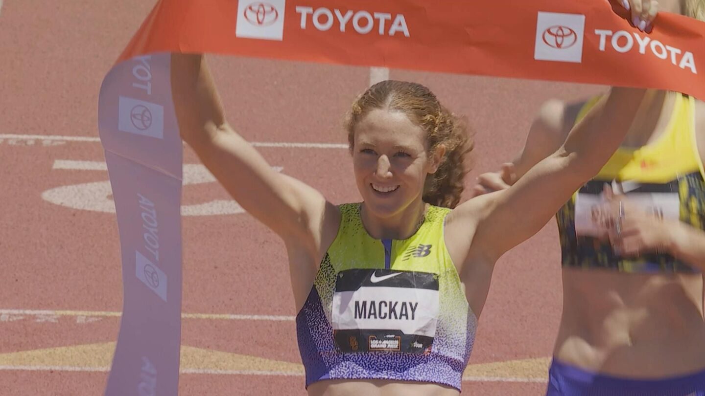 <i>NBC Olympics</i><br/>Athletes compete at the USATF LA Grand Prix.