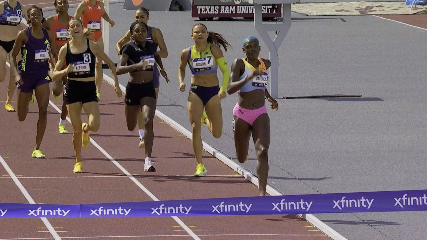 <i>NBC Olympics</i><br/>Track and field athletes compete at the USATF Lone Star Grand Prix in College Station
