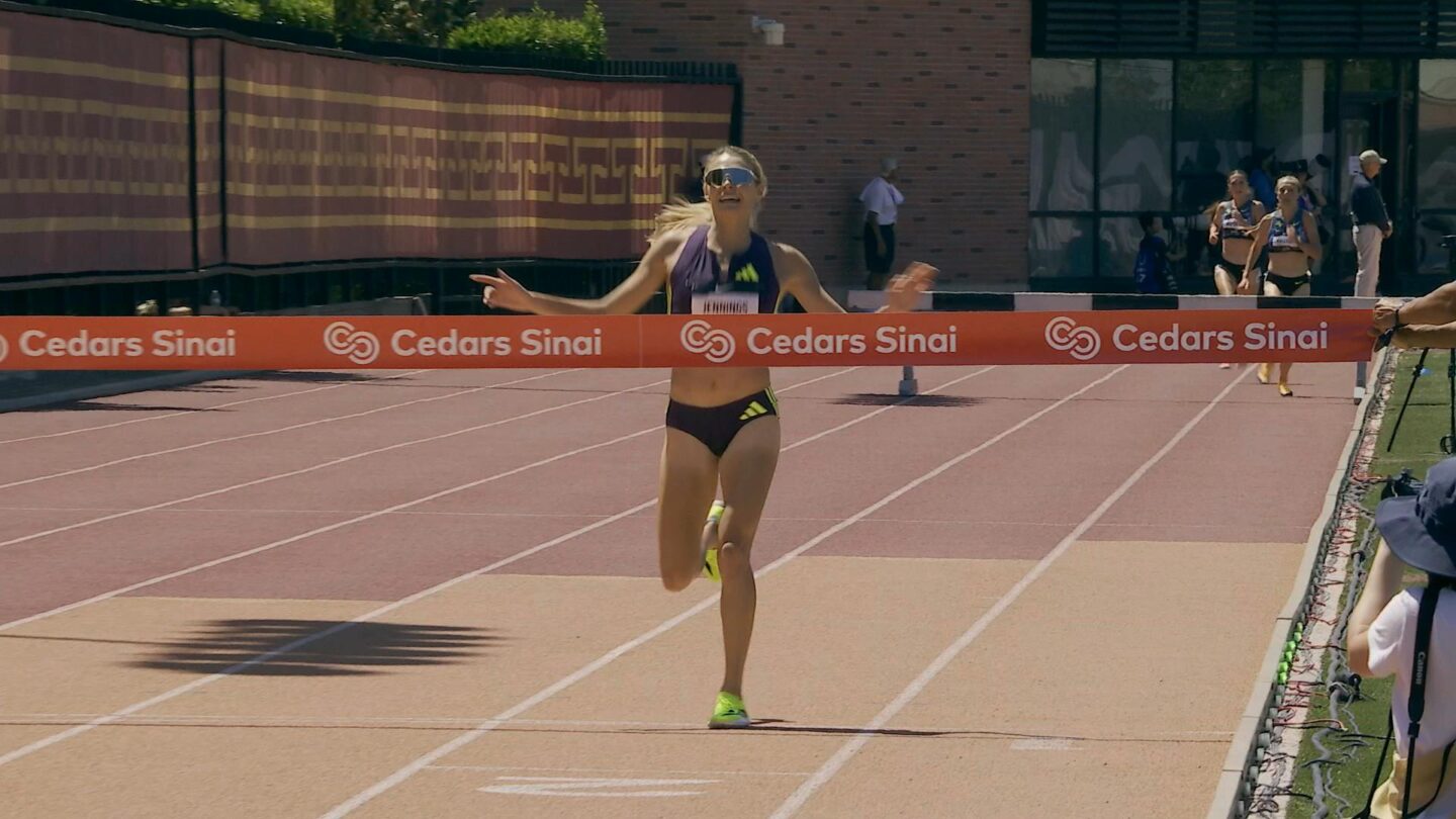<i>NBC Olympics</i><br/>Athletes compete at the USATF LA Grand Prix.