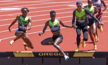 Athletes compete at the 2026 Prefontaine Classic in Eugene