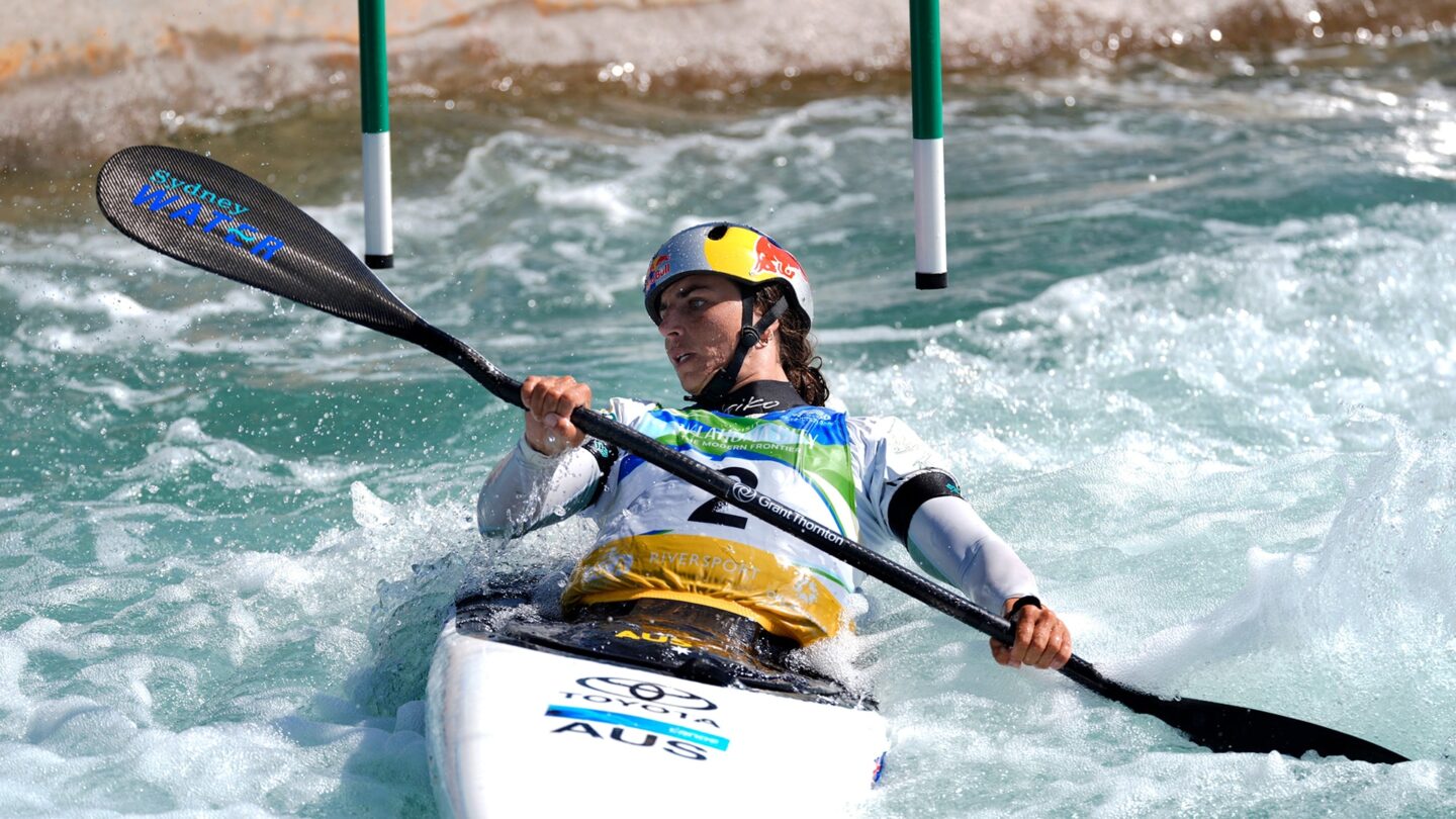 <i>NBC Olympics</i><br/>Athletes compete at the ICF Canoe Slalom World Championships.